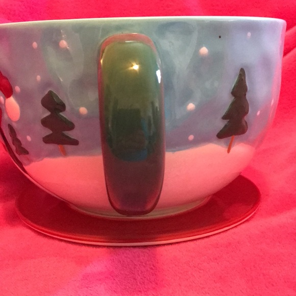Oversized holiday Christmas Ceramic Candy Cup/Bowl - Picture 2 of 10